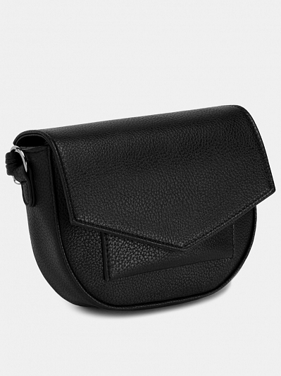 АУГС220100 Сумка женская иск.кожа 210х150х60 черная