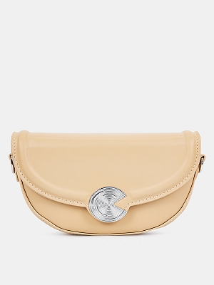 R27433/33 Сумка женская, иск. кожа, 200x50x140,бежевая