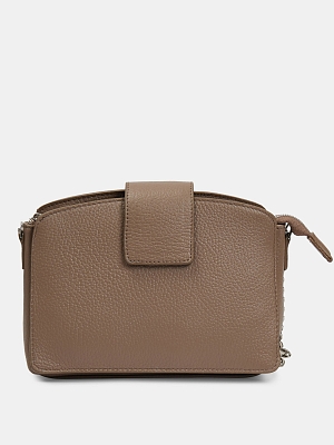 АУГС259400 Сумка женская натур. кожа 210*130*100 бежевая