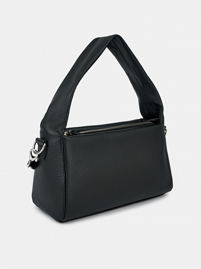 АУГС305300 Сумка женская,натуральная кожа ,140x280x100,черная