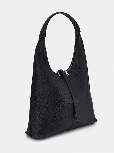 RR-81-186-11-4 Сумка женская, натур.кожа , 370x100x440,черная