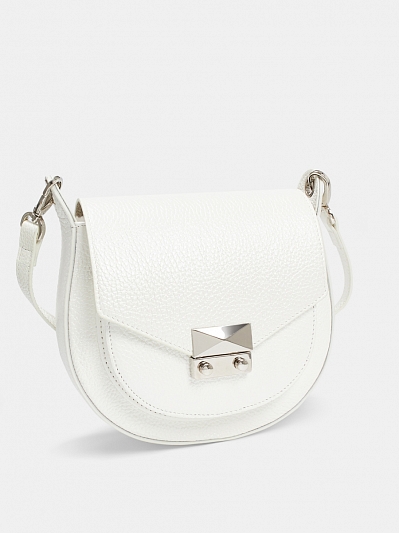 АУГС250400 Сумка жен.натуральная кожа 200*185*95 белая