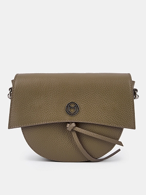 MV-J419-D40 Сумка женская Marina Volpe,нат ур.кожа,340x60x170,бежевая