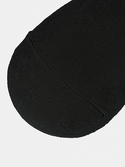 АУОН061200 Женские  следки с силиконом черный  р.36-41