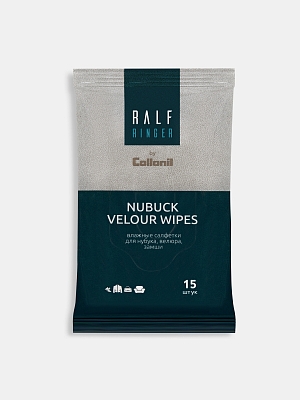 Влажные салфетки Nubuck&Velours wet wipes для нубука и велюра