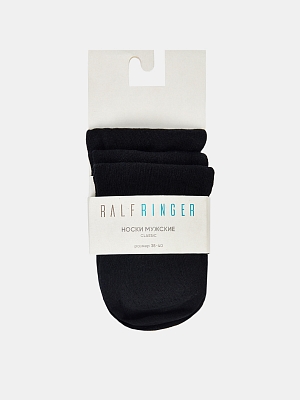 АУОН060700 Носки мужские хлопков сет 3пар черный 3 см р.27