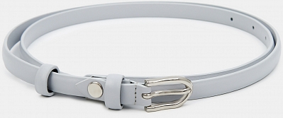 KUSA04-P-07 Ремень женский Ralf Ringer,нат ур.кожа,1,5*113  , голубой