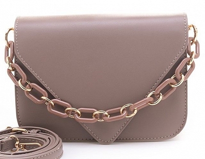 27337/33 Сумка женская,BAGGINI,иск.кожа ,21*16*5,бежевая