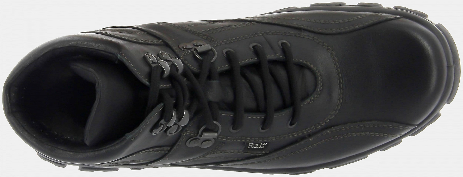 Ботинки мужские JEEP (цвет черный, натуральная кожа) — купить по цене 4000  р. в интернет-магазине RALF RINGER | Стильная мужская обувь в Москве