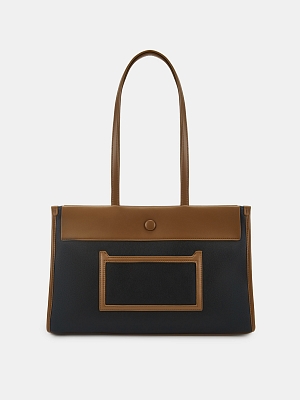 Сумка женская, черная, 38х8х24