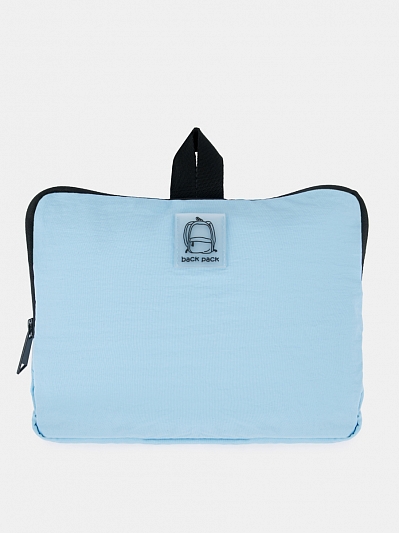 Рюкзак женский ,голубой, 33x40x13