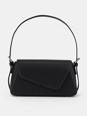 АУГС328200 Сумка женская искусственная кожа,250х70х120,черная