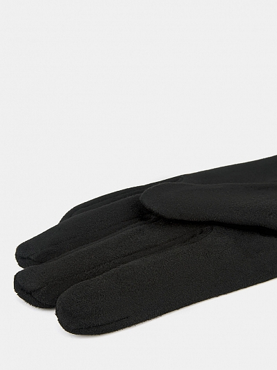 142322P-13784-01_Н Перчатки женск.Ralf Ringer, 100%полиэстер,б/р.черные