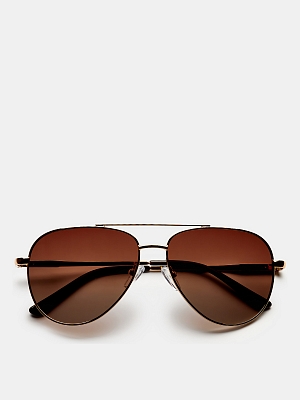 6221_57_14-135_C4 Солнцезащитные очки мужские, Ralf Ringer,б/разм,золотые