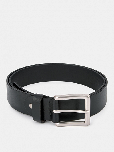 150423P-23624-01 Ремень мужской Ralf Ringer нат уральн.кожа,120х3,4,черный