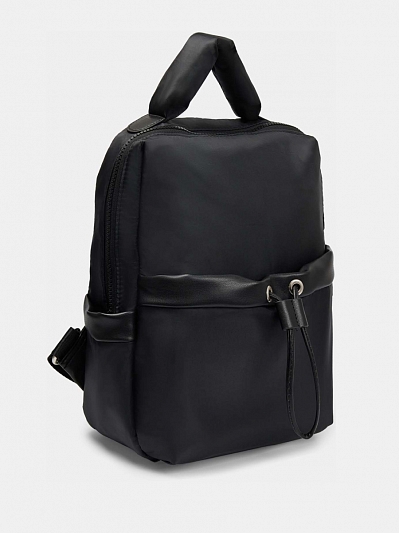 Рюкзак женский текстильный, черный, 26*32*11