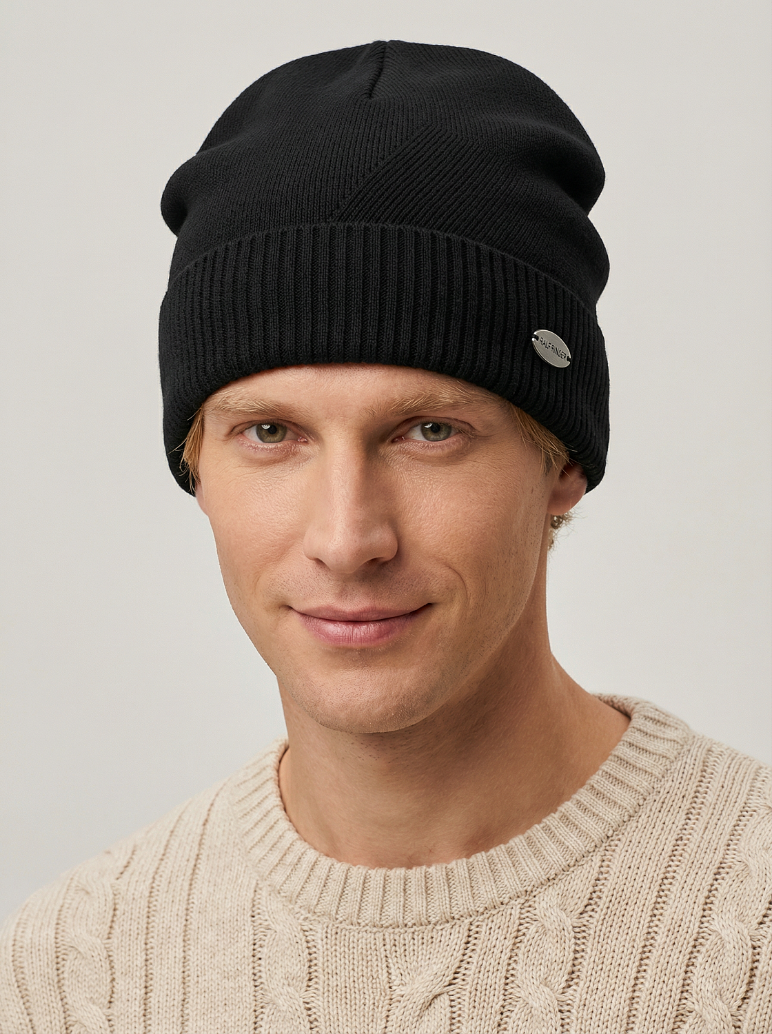 АУГЧ090800_Н Шапка мужская Ralf Ringer15%ка шемир,50%шерсть,35% вискоз,чер