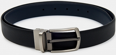 DALLAS06-P-01/04 Ремень мужской Ralf Ringer,нат тур.кожа,3*110-130,черн/синий