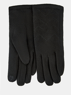 142322P-13759-01_Н Перчатки женск.Ralf Ringer,70% шерсть,30%полиэстер,б/р.черные