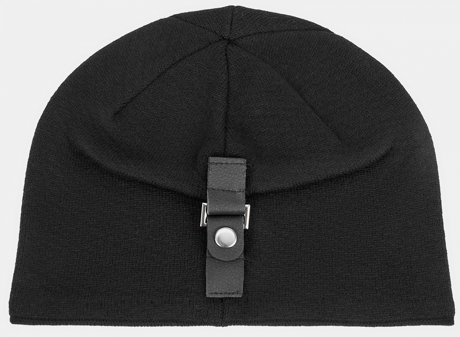 110423P-18715-01_Н Шапка мужская,90%вискоза ,10%кашемир,черная