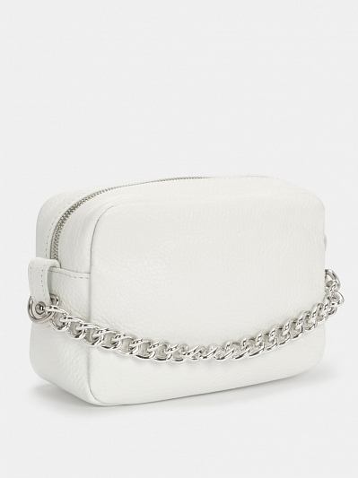 АУГС199400 Сумка женская нат.кожа 170х120х70 белая