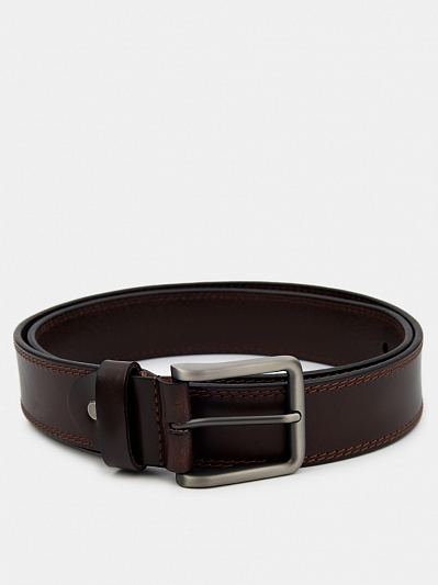 BELGRADE06-P-02 Ремень мужской Ralf Ringer,нат тур.кожа,3,9*110-130,коричневы