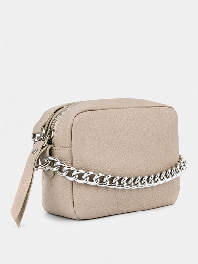 АУГС223400 Сумка женская 170х120х70 нат.кожа бежевая