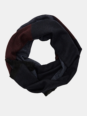 АУГШ111800 Шарф мужской Ralf Ringer60%акр 20%шерст,20%полиэ,30*180,син/б