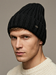 АУГЧ090000_Н Шапка мужская Ralf Ringer 50% шерсть,50%акрил,черная