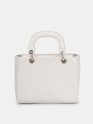 Сумка женская, молочная, 9*18*23