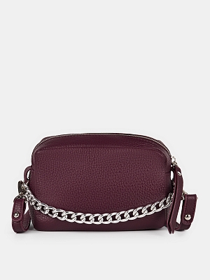 АУГС340400 Сумка женская Ralf Ringer,нату р.кожа,170х70х120,бордовая