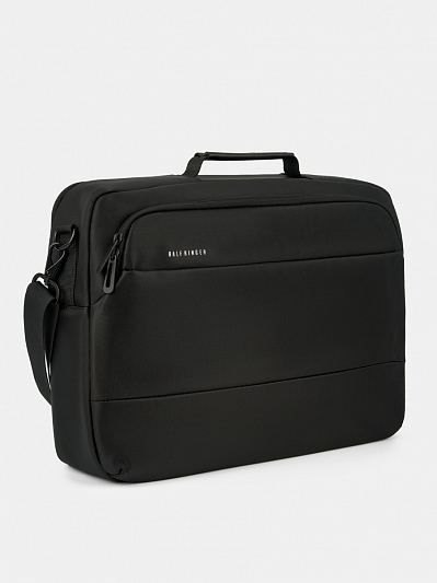 АУГС320100 Сумка мужская, 100%полиэстер 415х95х290,черная