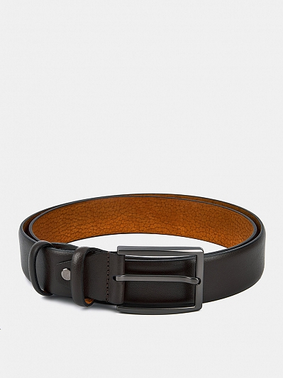 АУГР091100 Ремень мужской натур.кожа, 115-125см,коричневый