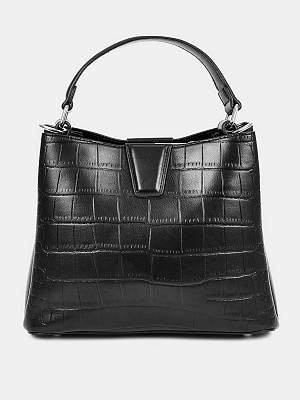 R38124/10 Сумка женская, иск. кожа ,230x110x210,черная