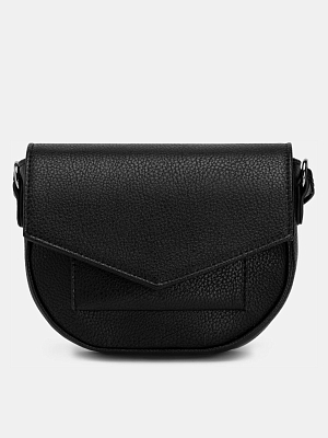 АУГС220100 Сумка женская иск.кожа 210х150х60 черная