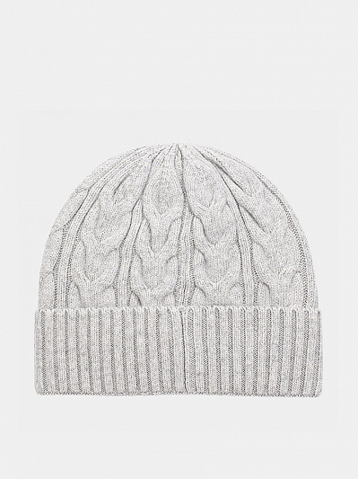 110322P-14300-08/90_Н Шапка женская 60%нейлон,30%вис коз,10%ангор,без/разм.св.серая