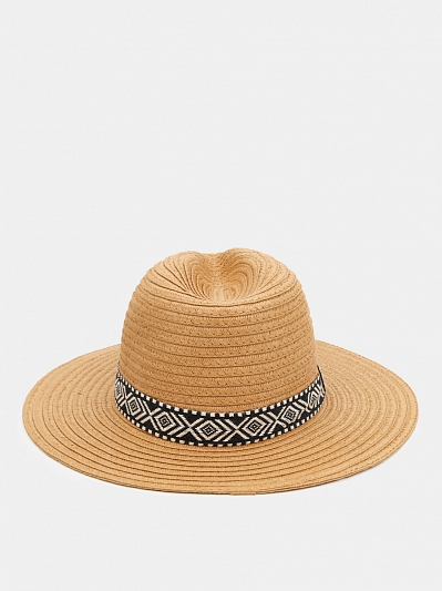 110312P-17140-12_Н Шляпа женская, Ralf Ringer,100 %солома,57 р.,бежевая