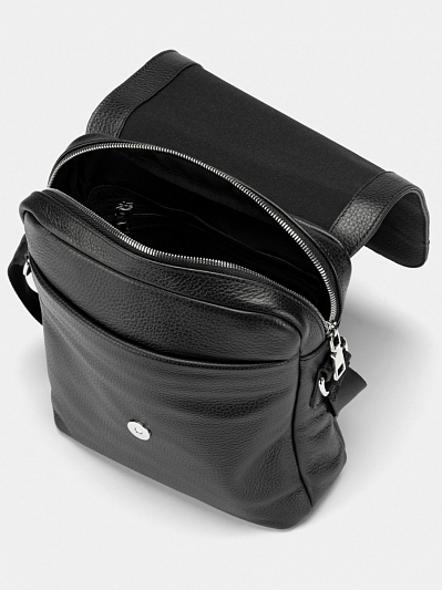 Сумка мужская из натуральной кожи, 25х30х7