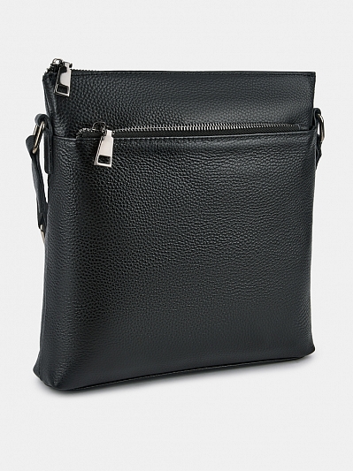 RR-112-611-11-4 Сумка мужская натуральная кожа 250x50x280,черная