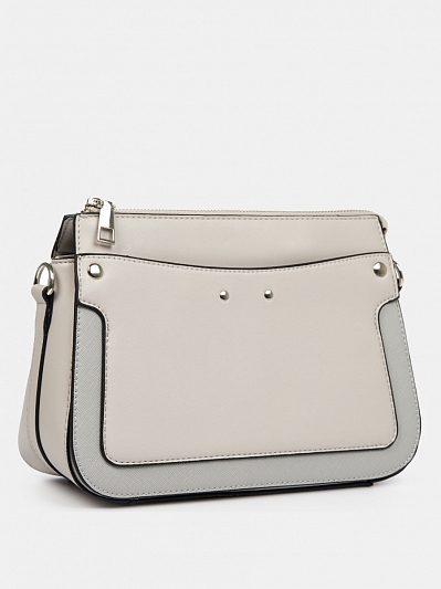 Сумка женская, серая, 250х100х170 