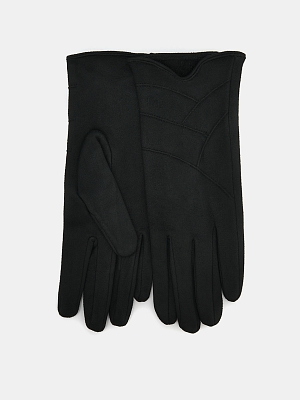 АУГП111300_Н Перчатки жен.Ralf Ringer,90%по лиэстер,10%эласт,1 размер,чер