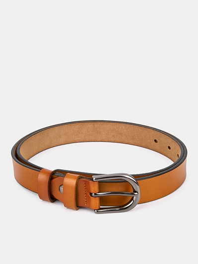 Ремень женский из натуральной кожи, 115см