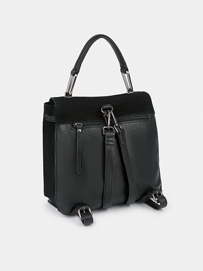 Сумка - рюкзак женский, черный