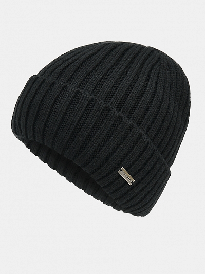 АУГЧ093600_Н Шапка мужская Ralf Ringer 70%акрил,30%шерсть,черная