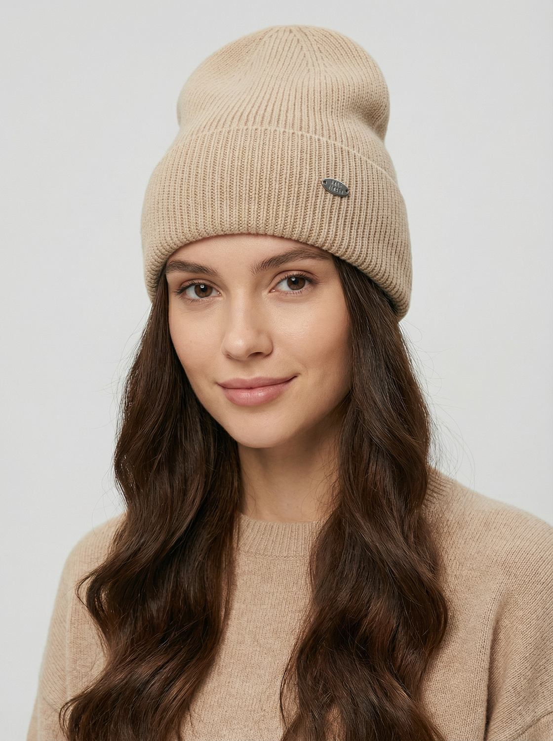 АУГЧ088200_Н Шапка женская Ralf Ringer 30%а нгора,50%шерсть,20%нейлон,песо