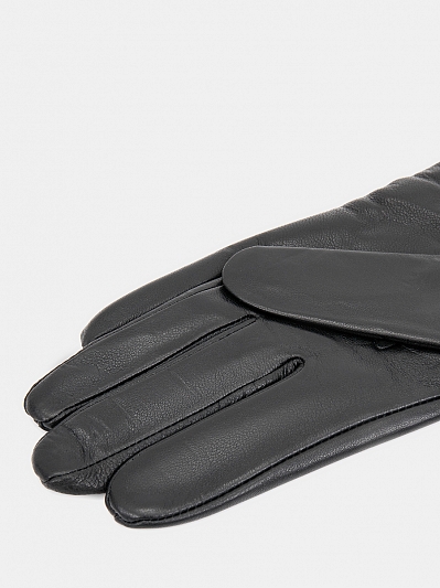 AEGIAL03-P-01-7.5-G_Н Перчатки женские,100% натураль ная кожа,черные