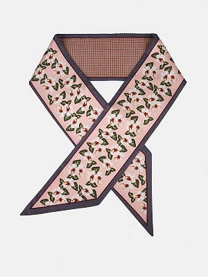 170313P-17301-12 Шарф женский Ralf Ringer 100%полиэстер,14x150,бежевый