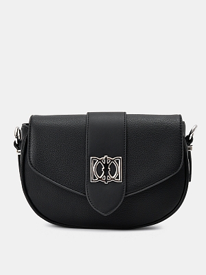 Сумка кросс боди женская, черная, 17x24x6