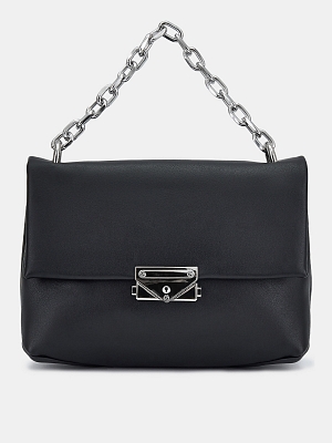 18324-1/10 Сумка жен.,иск.кожа 22х15х10 BAGGINI черная