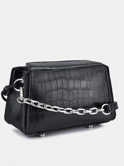 Сумка женская, черная, 23*13*9